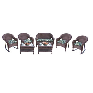 7 Piece Sunbrella Sofa Set With Cushions by Oakland Living