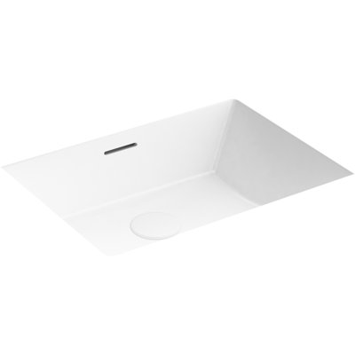 Brazn Rectangle Undermount Bathroom Sink