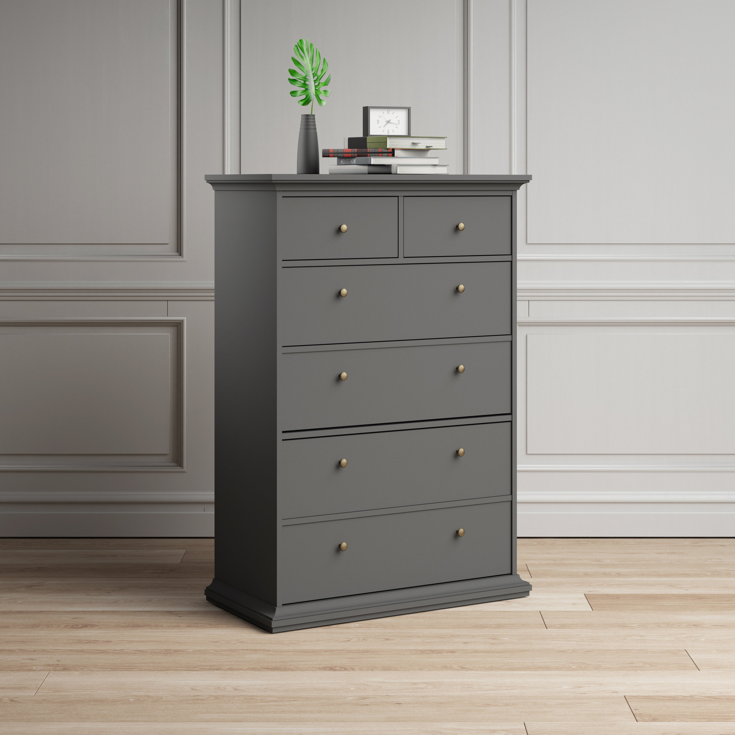 Beachcrest Home Breckenridge 6 Drawer Chest Reviews Wayfair