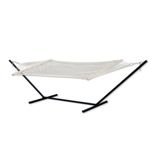 Go to store & view more images Czajkowski Cotton Rope Camping Hammock with Stand by Red Barrel Studio