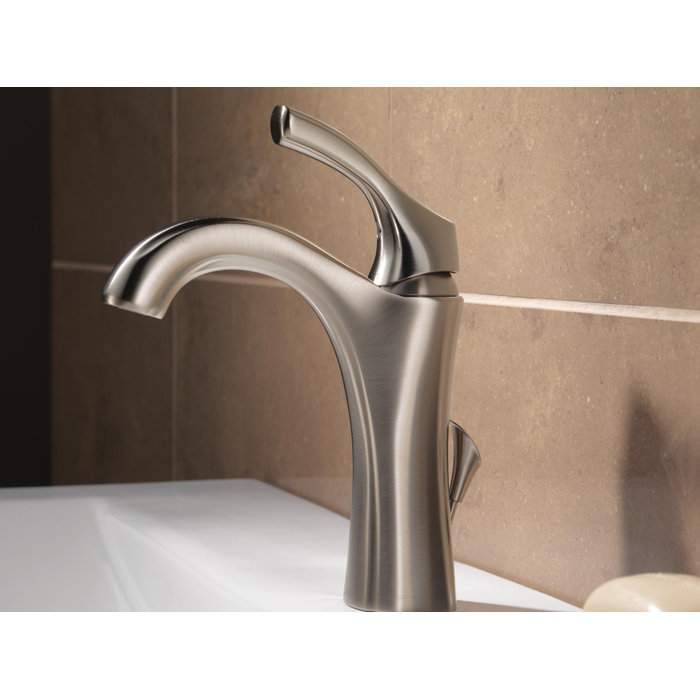 592 Ss Dst Dst Cz Dst Delta Addison Single Hole Bathroom Faucet