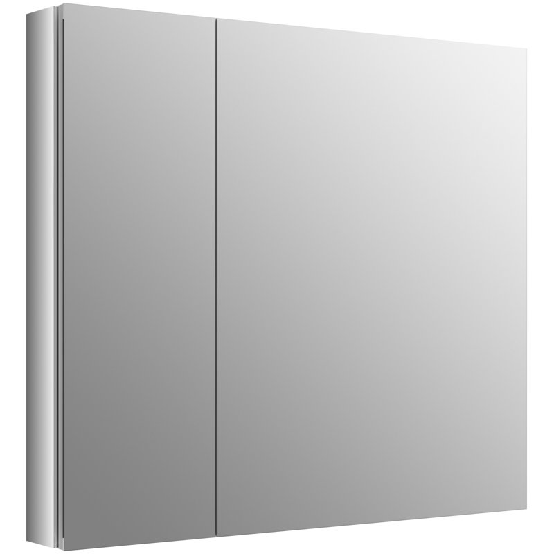 Verdera 34 X 30 Aluminum Medicine Cabinet With Adjustable Magnifying Mirror And Slow Close Door Reviews Allmodern