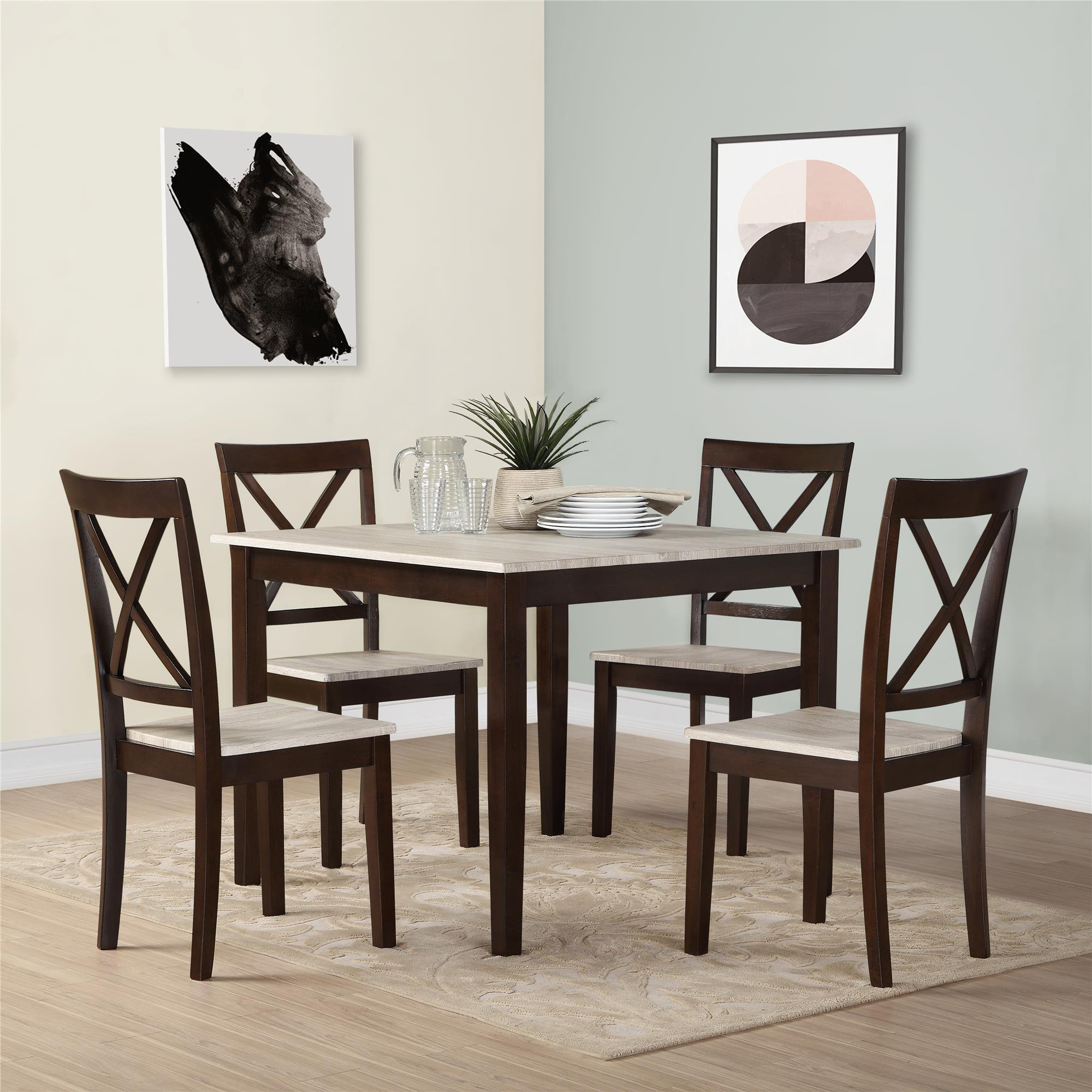 Tilley Rustic 5 Piece Dining Set Reviews Birch Lane