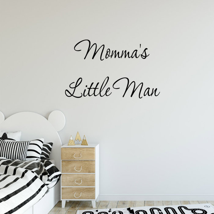 Berrios Momma S Little Man Nursery Cute Baby Quote Wall Decal Berrios Momma S Little Man Nursery Cute Baby Quote Wall Decal