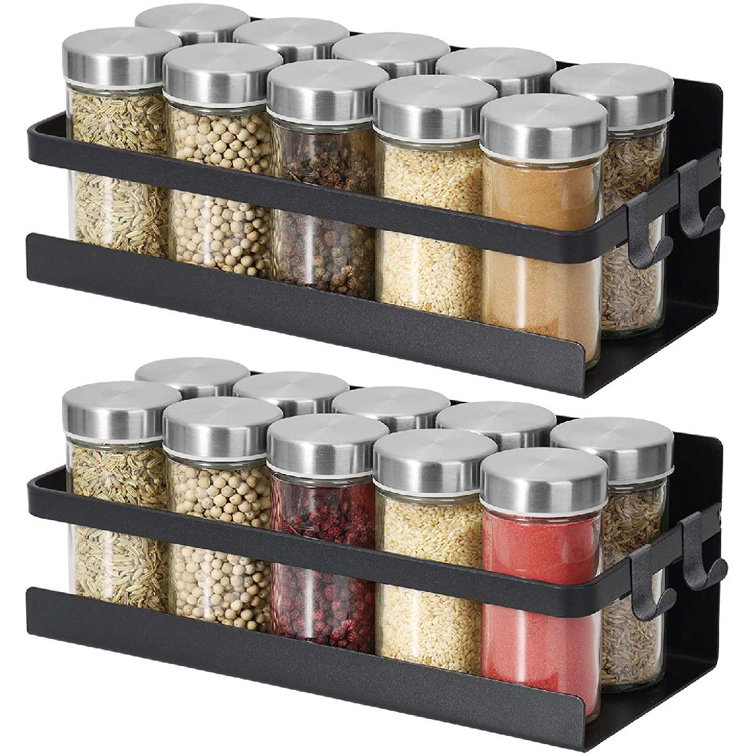 Magnetic Fridge Storage Shelf Towel Holder with Hooks Kitchen Organizer Rack Magnetic Fridge Storage Shelf Towel Holder with Hooks Kitchen Organizer Rack
