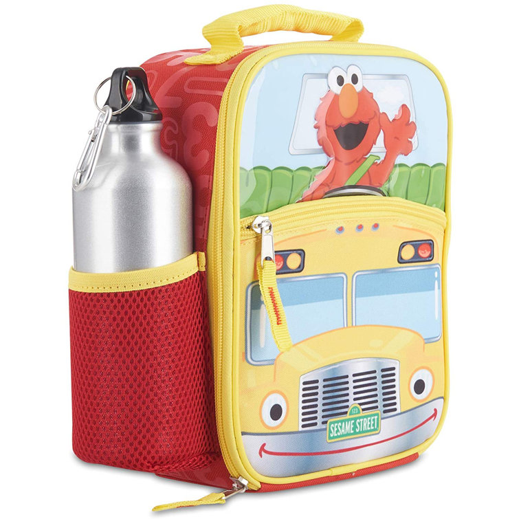 elmo backpack and lunchbox