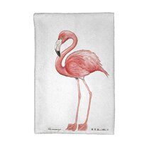Flocking Fabulous Flamingo Kitchen Towel Best Friend Gift