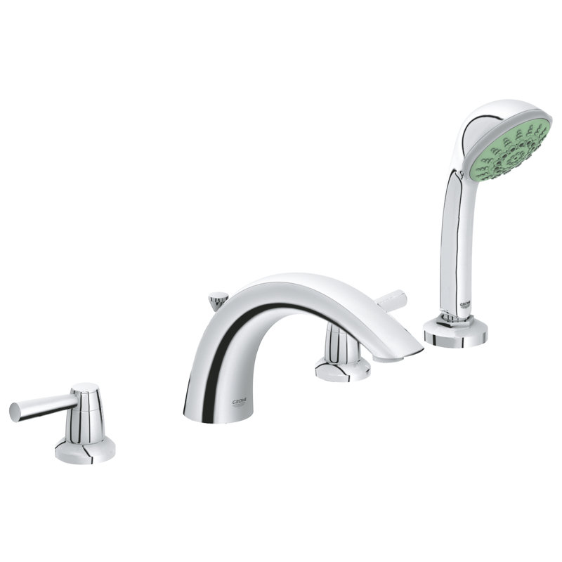 Grohe Arden 4 Hole Thermostatic Roman Tub Faucet With Hand Shower