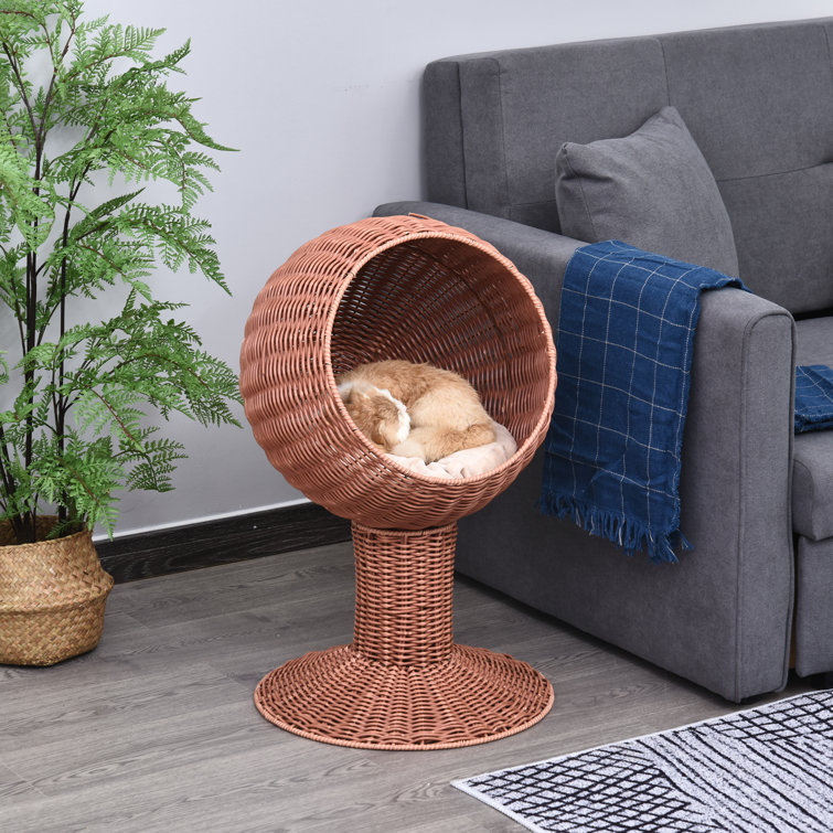 round cat bed