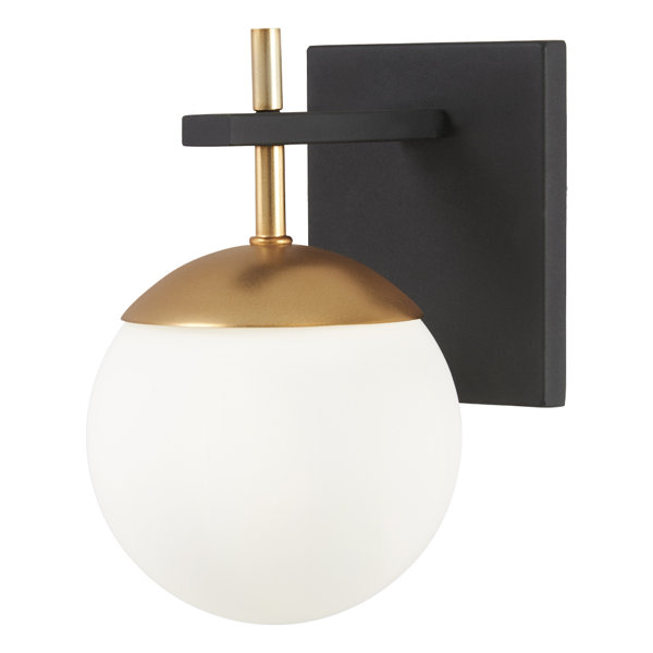 black and gold wall lights