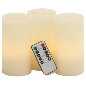 3 Piece Flameless Candle Set