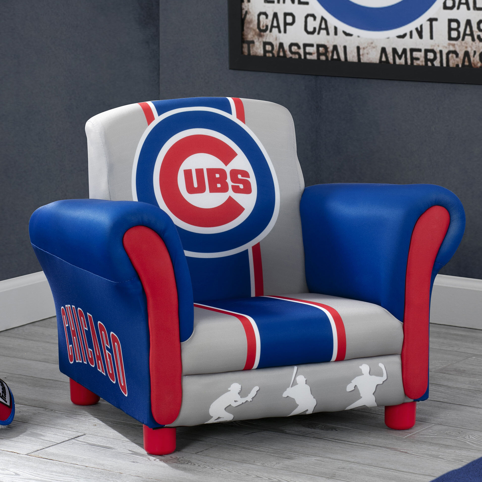 Delta Children MLB Chicago Cubs Kids Chair Wayfair