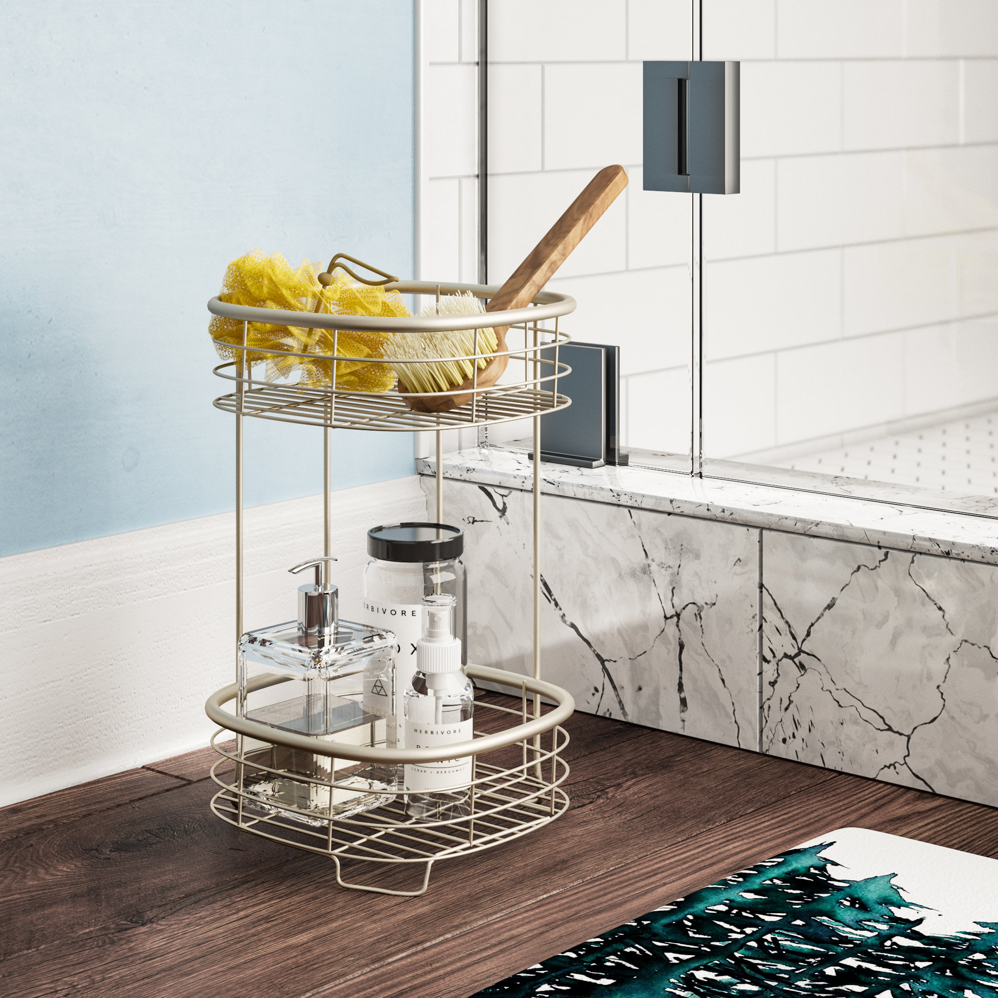Rebrilliant Eisele Shower Caddy Reviews Wayfair Ca