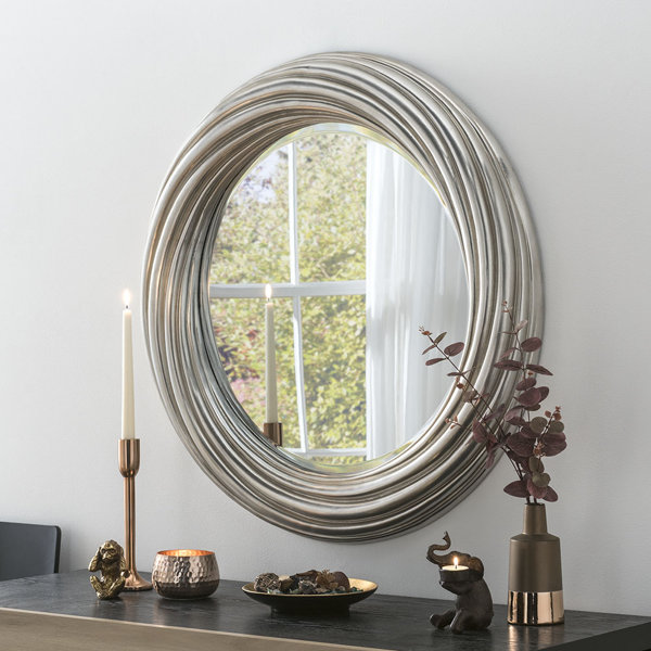 Three Posts Mable Round Wall Mirror & Reviews | Wayfair.co.uk