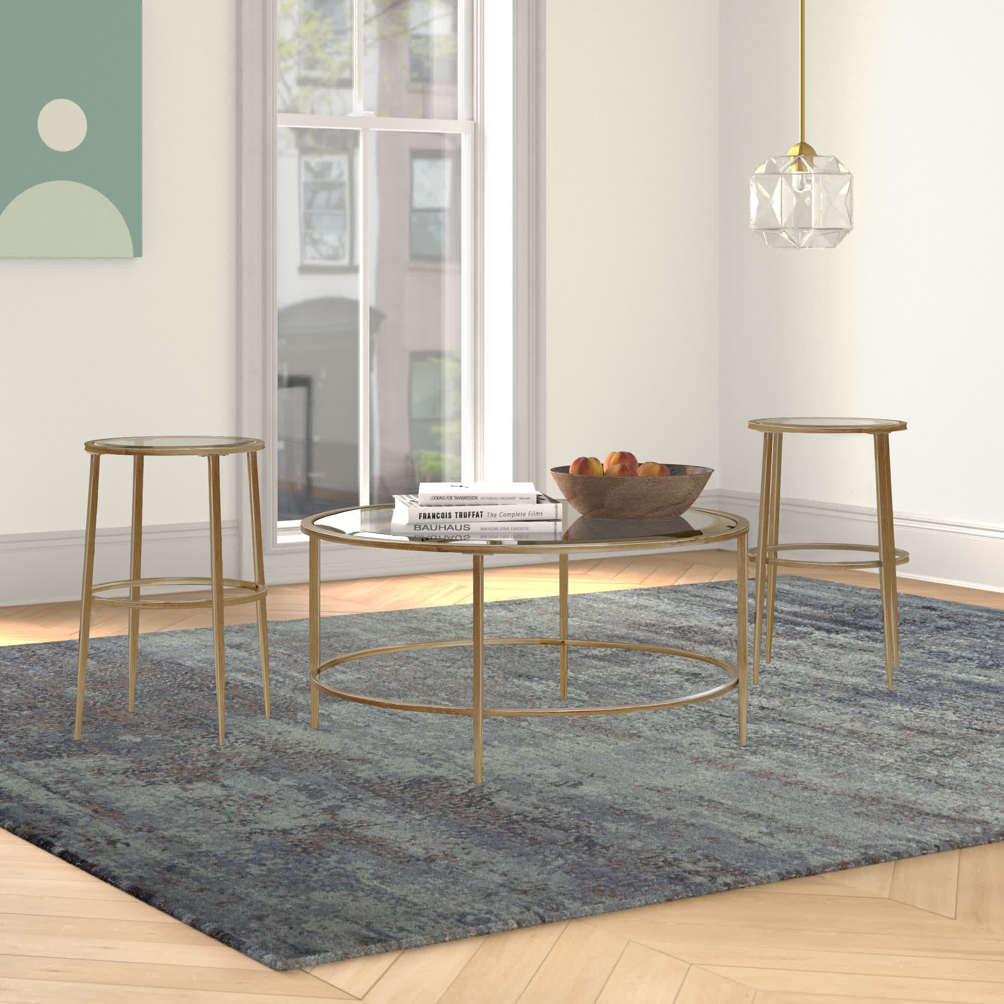 Mercury Row® Rayna 3 Piece Coffee Table Set & Reviews Wayfair