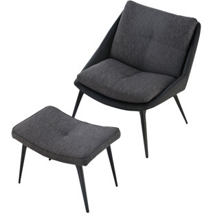 Go to store & view more images Modloft Columbus Lounge Chair and Ottoman