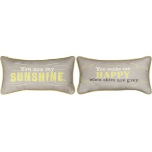 You are My Sunshine Cotton Lumbar Pillow