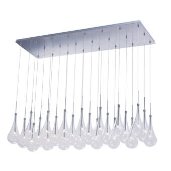 Allmodern Neal 16 Light Kitchen Island Teardrop Pendant Wayfair