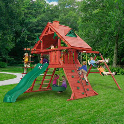Sun Palace I Swing Set Gorilla Playsets