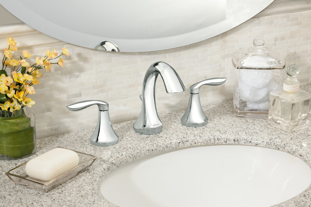 Bathroom Faucets Regina moen eva double handle widespread bathroom faucet & reviews | wayfair Bathroom Faucets Regina moen eva double handle widespread bathroom faucet & reviews | wayfair