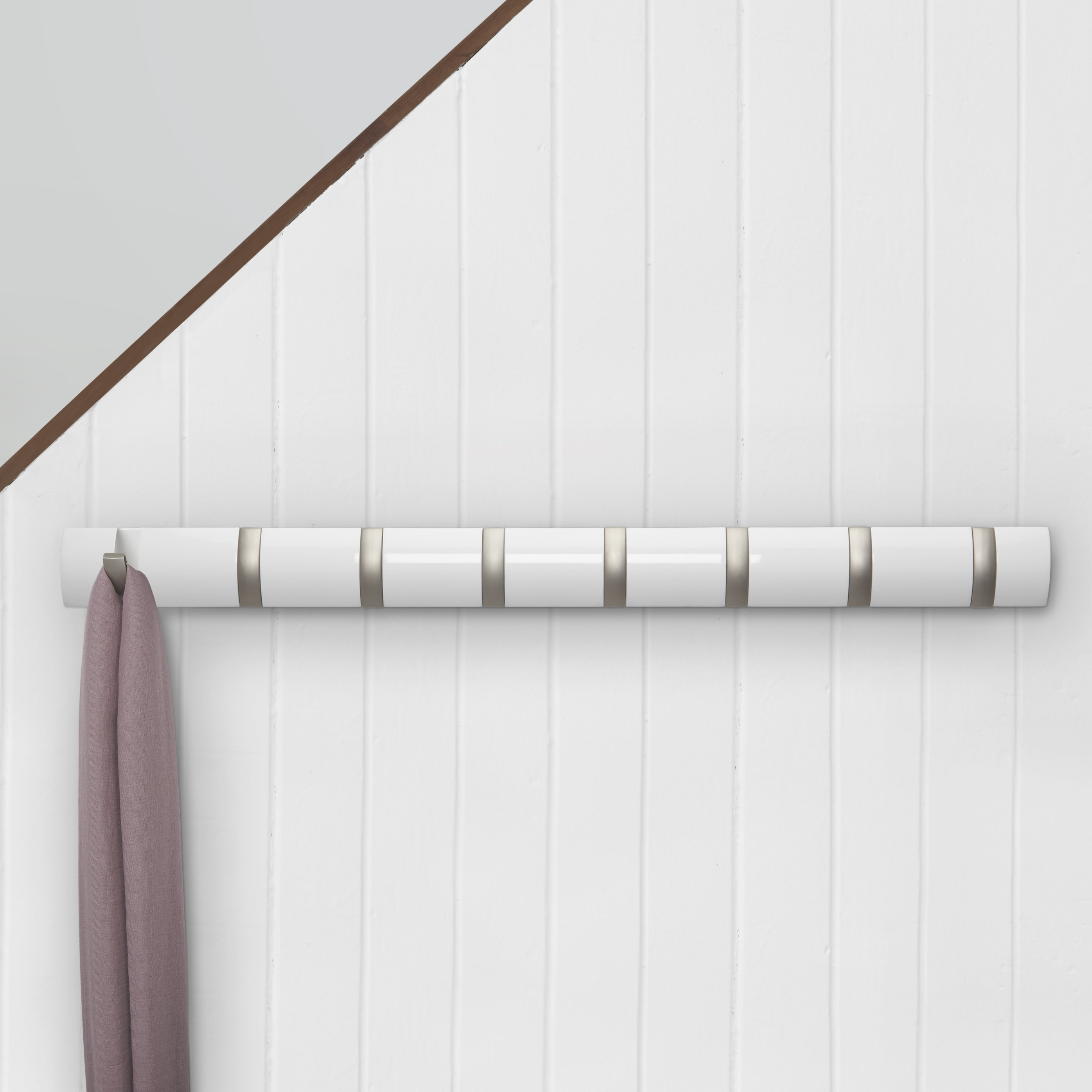 Flip Hook Wall Mounted Coat Rack Flip Hook Wall Mounted Coat Rack