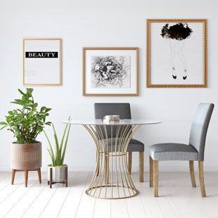 Fulton Upholstered Dining Chair (Set of 2) (Set of 2) by CosmoLiving by Cosmopolitan