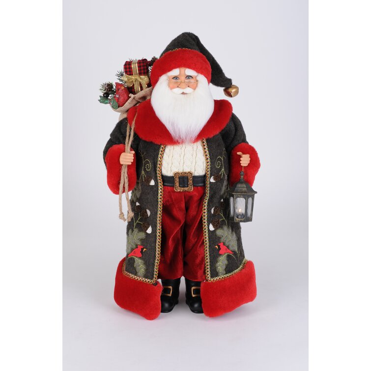 Karen Didion Cardinal Woodland Santa & Reviews | Wayfair