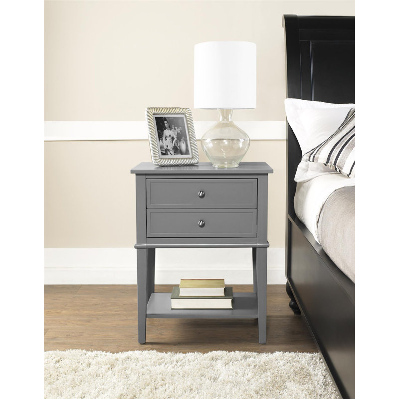 Beachcrest Home Demartino Side Table With Storage Reviews