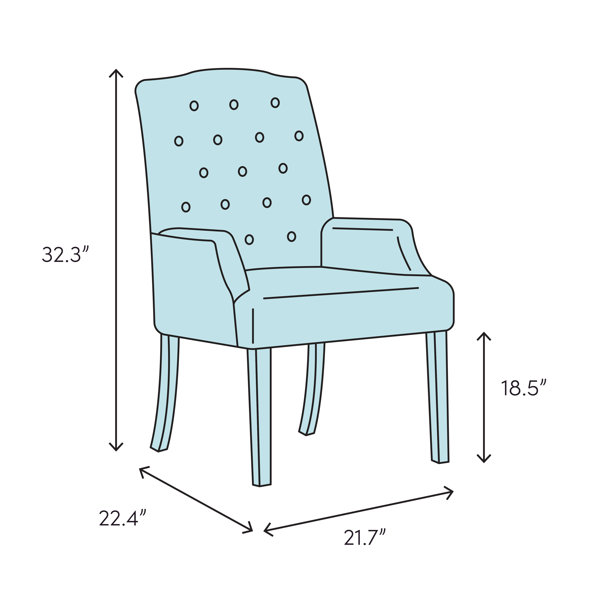 Brayden Studio Simpkins Upholstered Dining Chair Wayfair