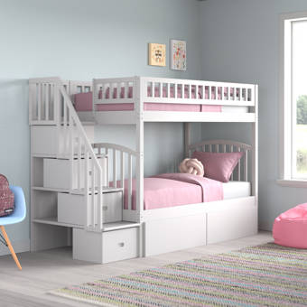 Harriet Bee Kaminski Marquette Twin Bunk Bed Wayfair