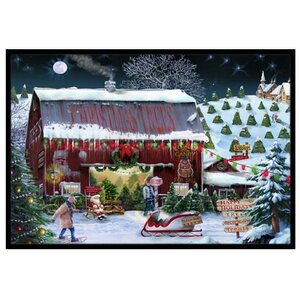 Christmas Tree Farm Doormat