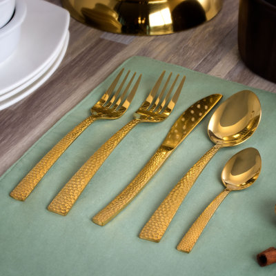 20 piece flatware set, service for 4