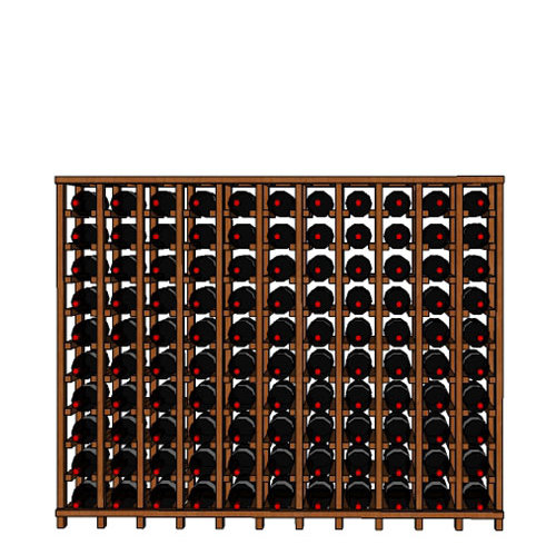 Rebrilliant Lurmont Series 110 Bottle Floor Wine Bottle Rack Wayfair
