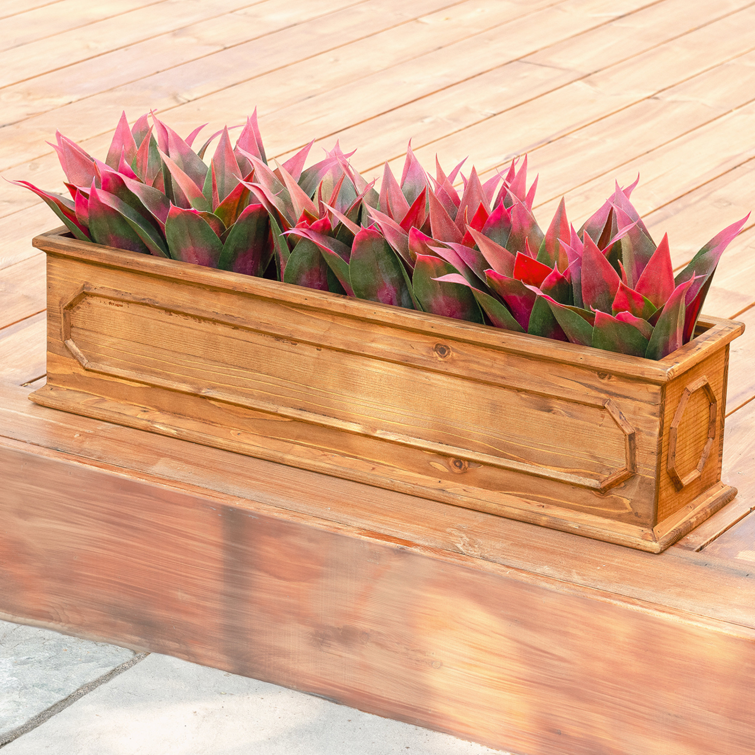 Leisure Season Hamilton Cypress Planter Box Wayfair