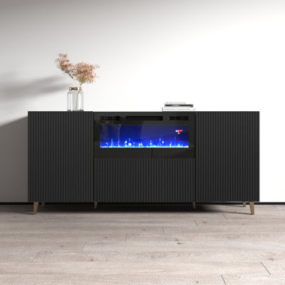 (INCOMPLETE) Aranxa WH-EF Electric Fireplace 71" Sideboard
