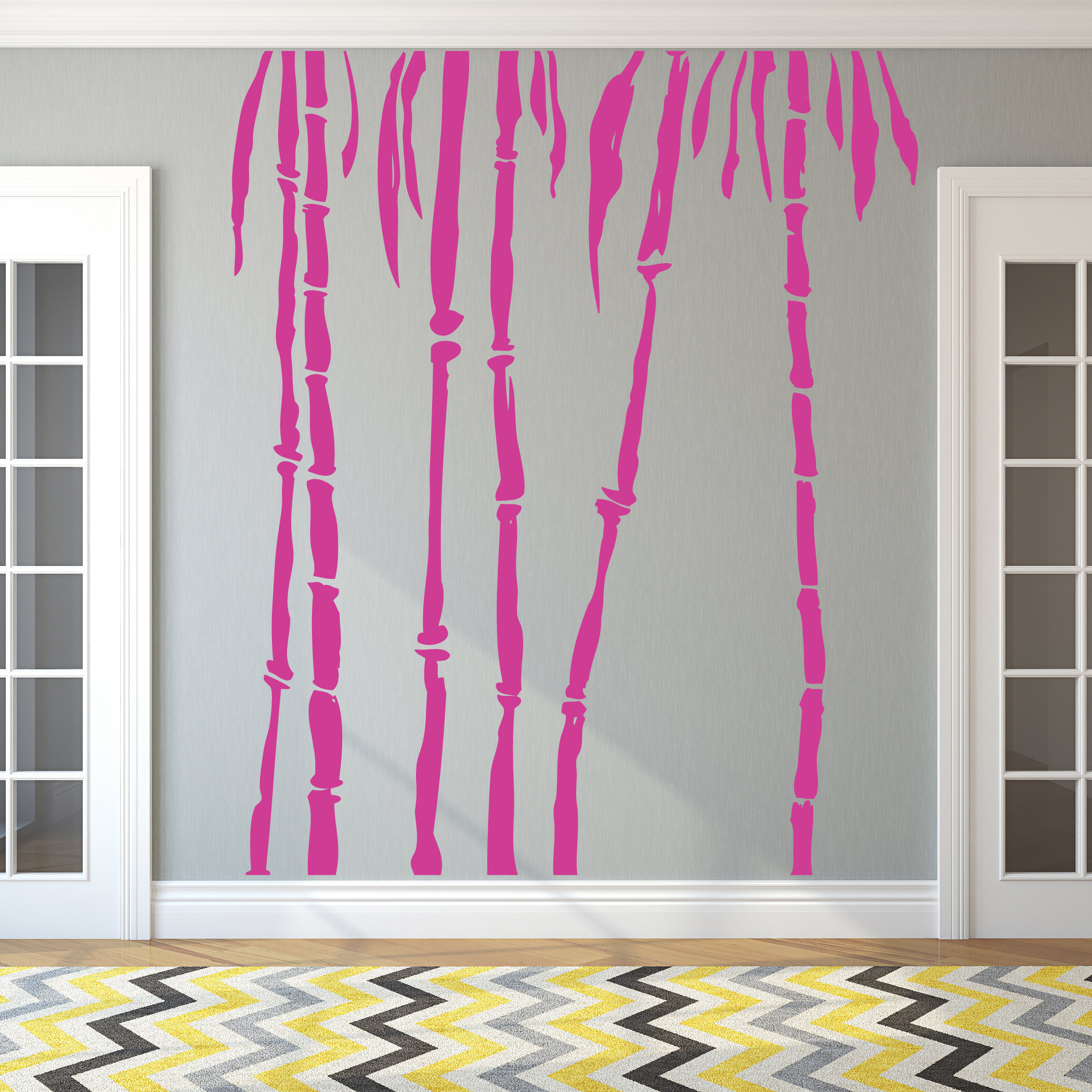 Ebern Designs Bamboo Trees Wall Decal Wayfair