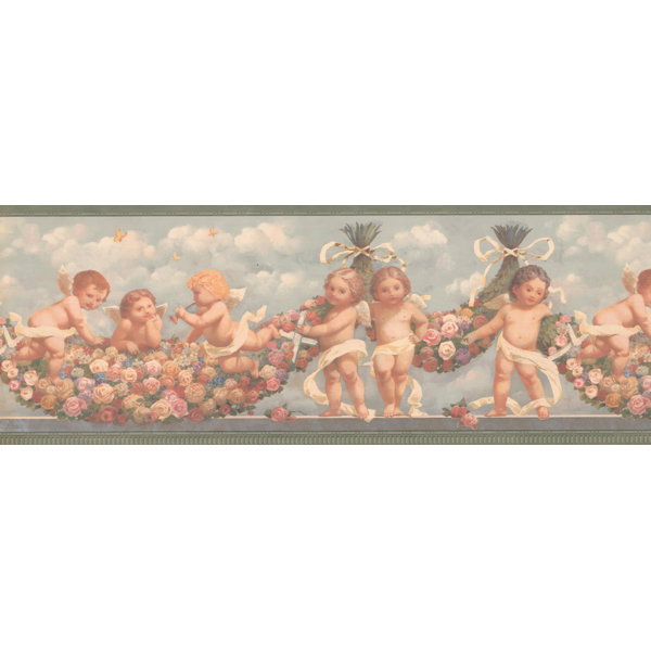 Astoria Grand Krawczyk Cherub Babies In Heaven Roses Faith