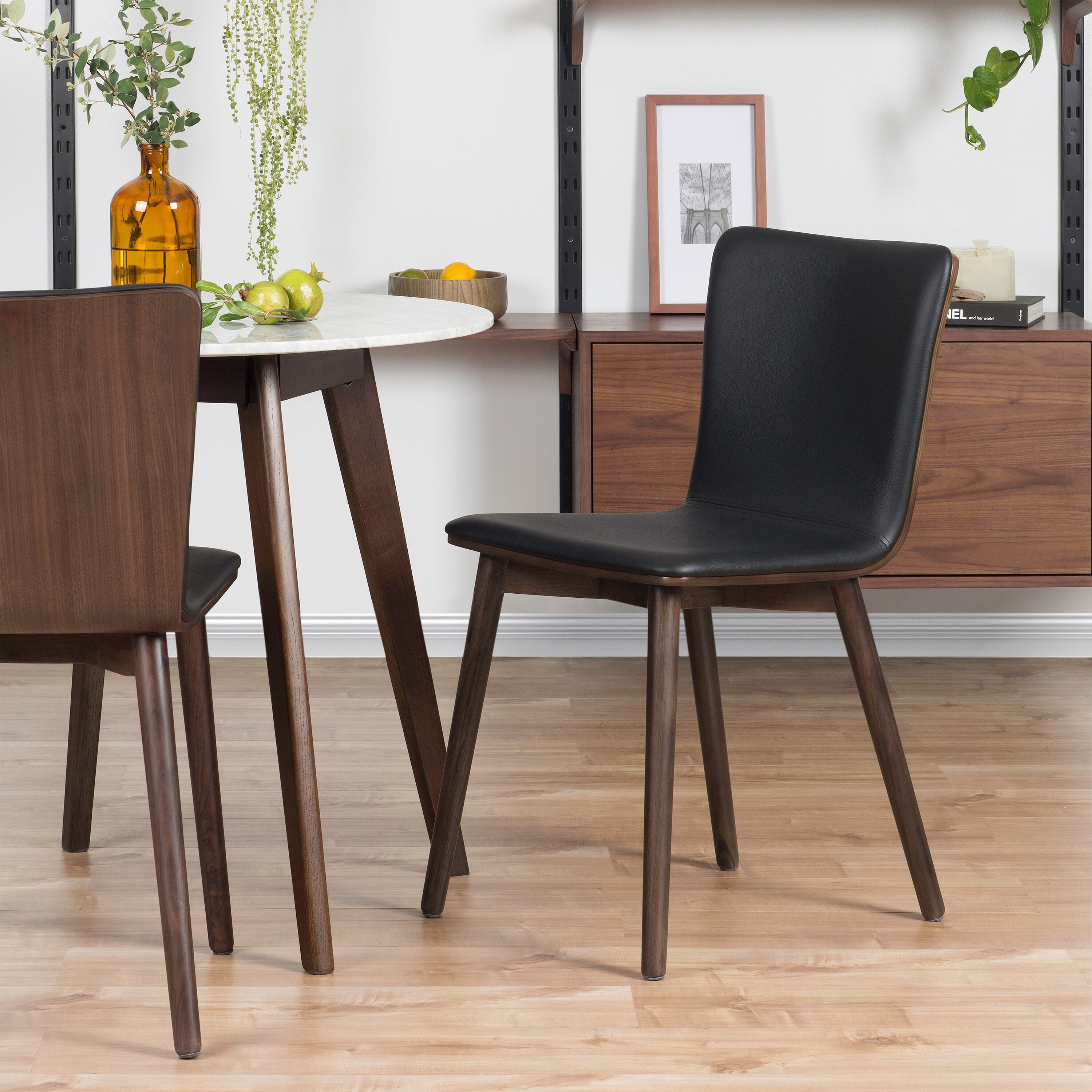 Genuine Leather Modern Contemporary Kitchen Dining Chairs You Ll Love In 2021 Wayfair