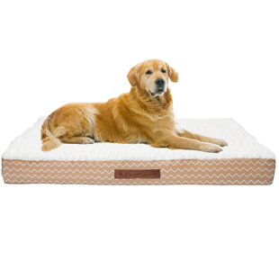 fringe orthopedic pet bed
