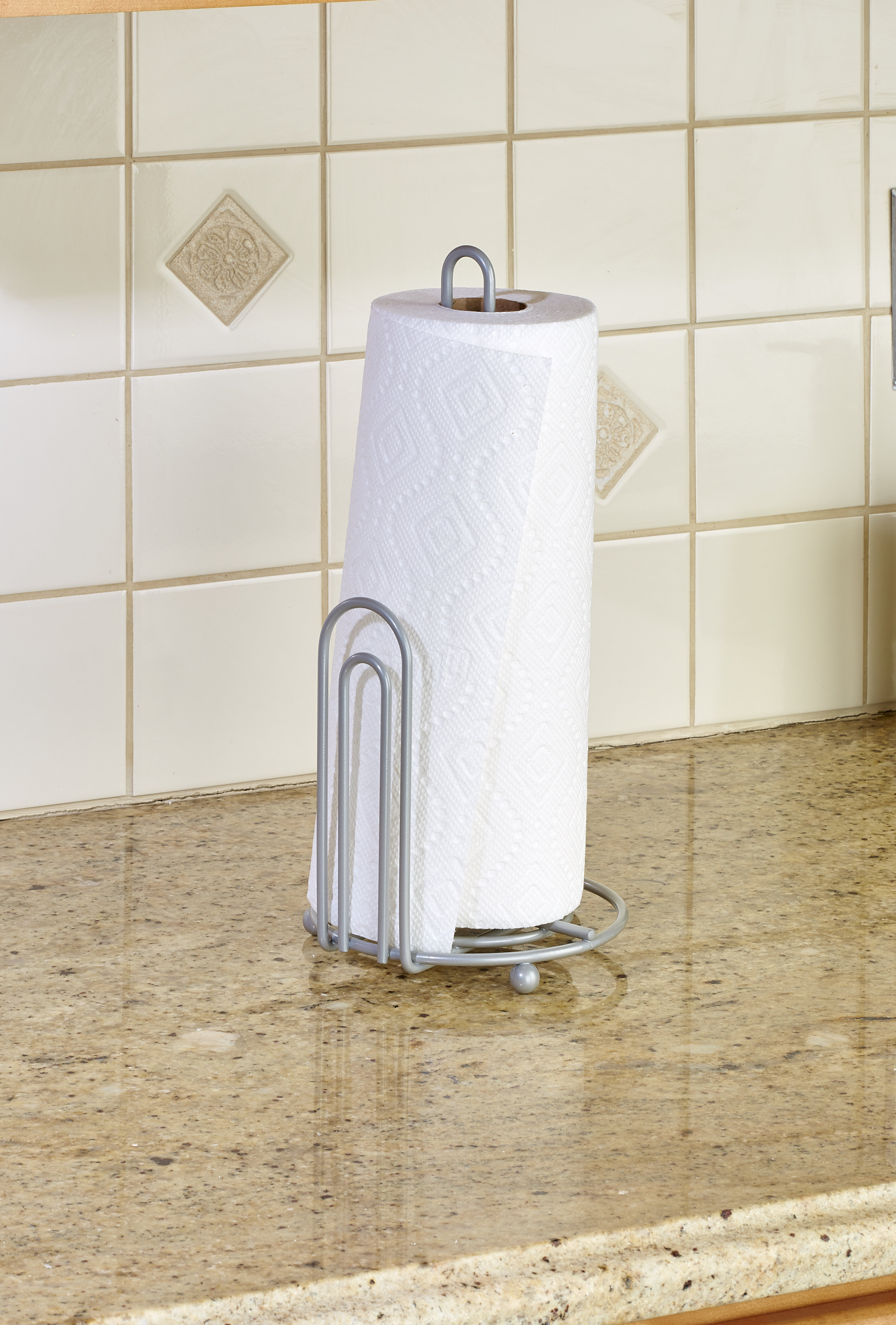 Rebrilliant Deluxe Free Standing Paper Towel Holder Wayfair