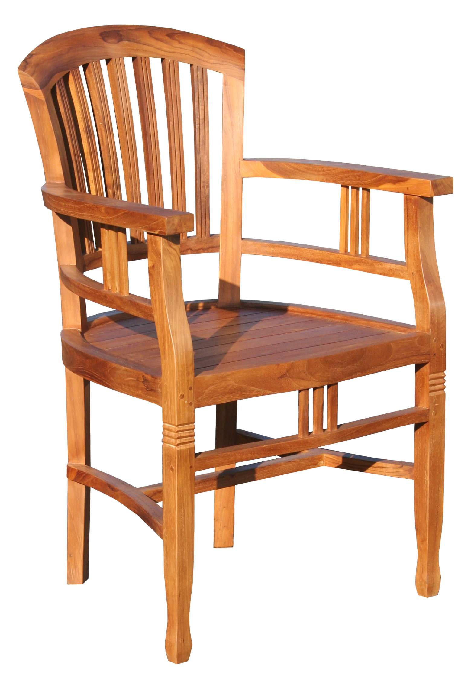authentic teak furniture on Darby Home Co Clarisse Teak Patio Dining Arm Chair Wayfair