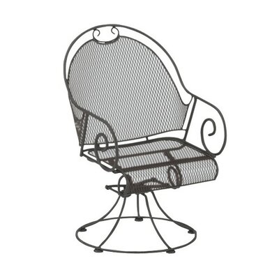 Cantebury Swivel Patio Dining Chair Woodard