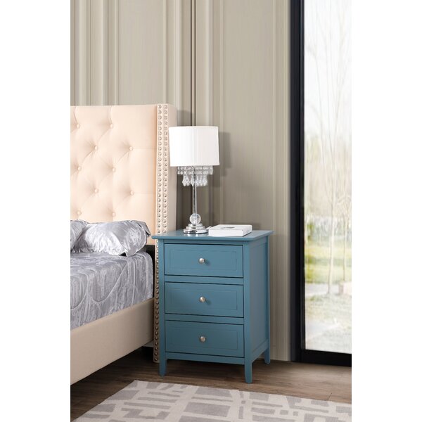 Teal Nightstand Wayfair