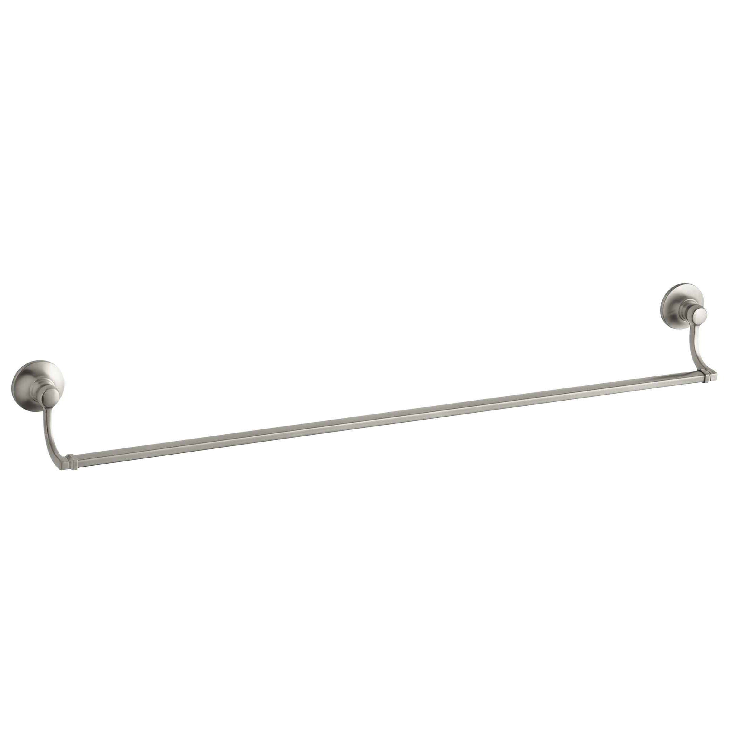 K11412CP,BN Kohler Bancroft 30" Wall Mounted Towel Bar & Reviews