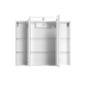 80 cm x 64 cm Spiegelschrank Capri mit Beleuchtu..