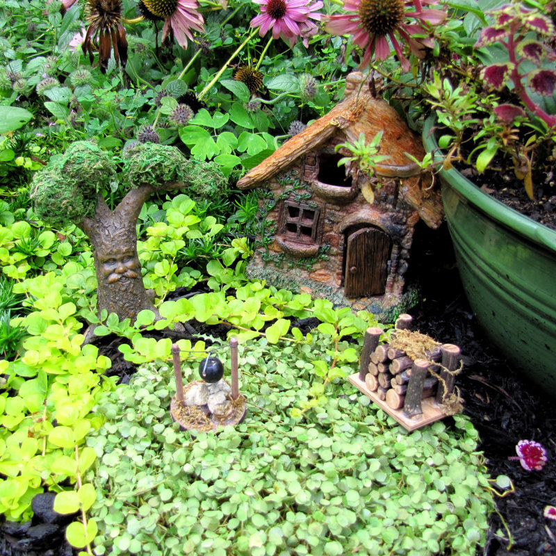Miniature Dollhouse FAIRY GARDEN ~ Mini Resin Stone /& Flower Path Walkway