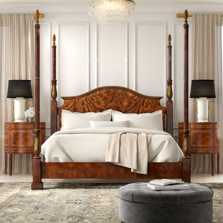 Theodore Alexander Althorp Living History King Four Poster Bed Perigold