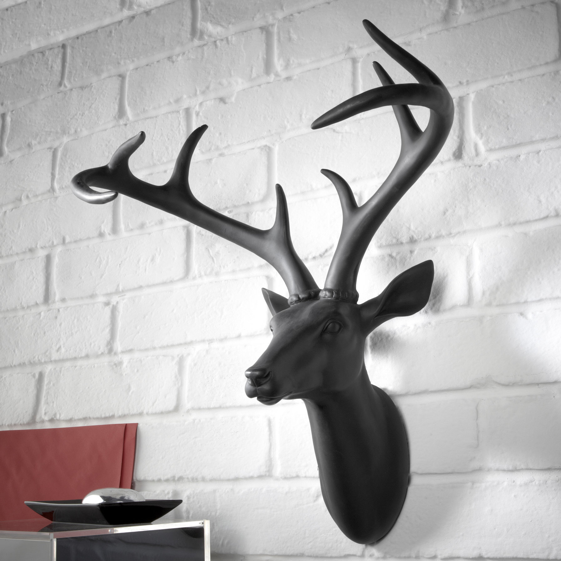 Arthouse Stag S Head Wall Décor Reviews Wayfair