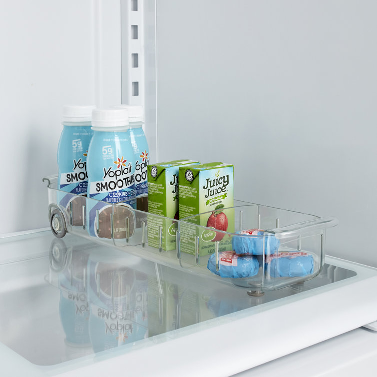 YouCopia Rollout Fridge Caddy with Adjustable Dividers, Refrigerator  Organizer and Storage & Reviews | Wayfair