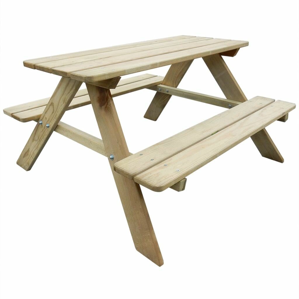 children's table & bench set